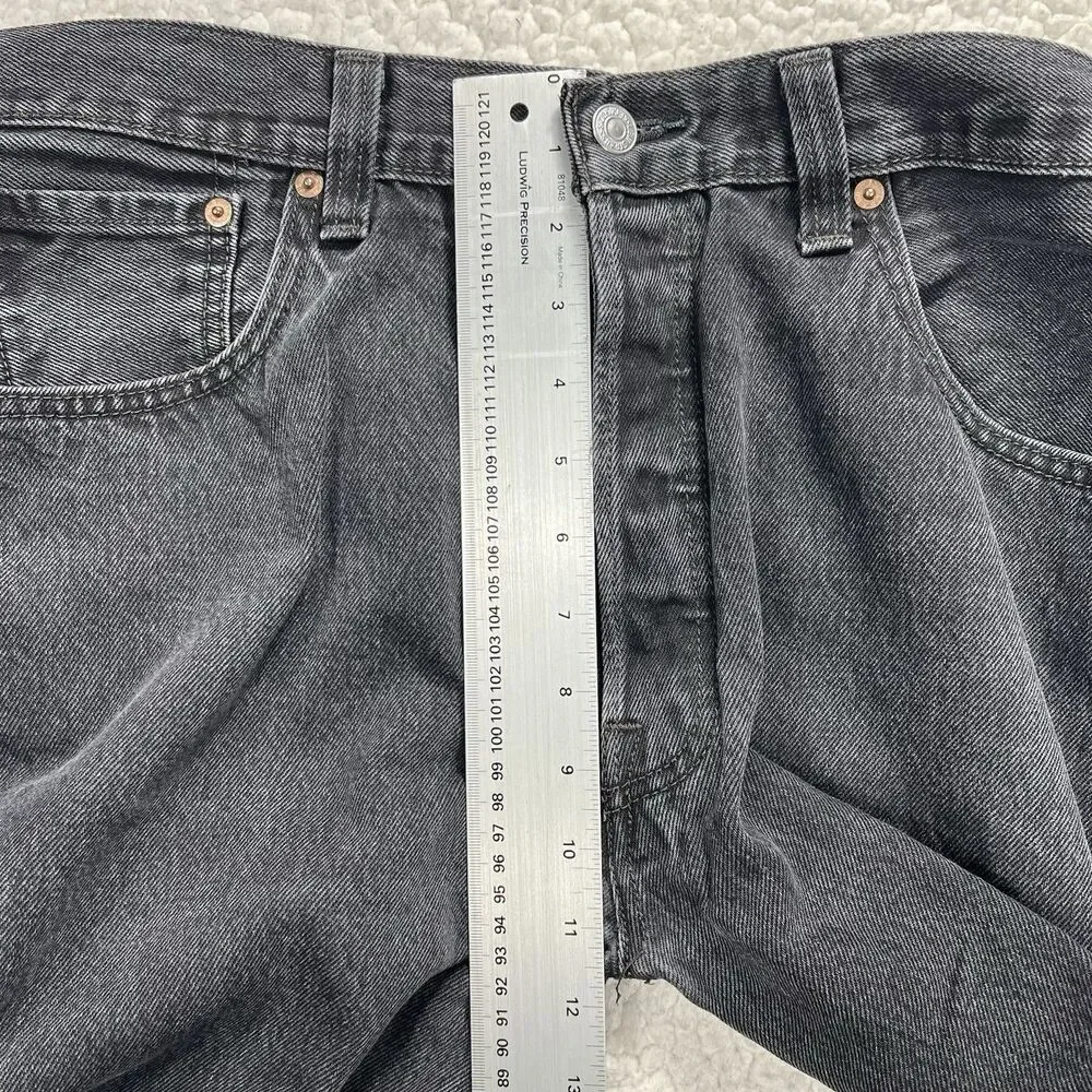 Vintage Levi’s 501 Jeans Men‎ 38x34 (Actual 35x33) Black Straight Classic Grunge